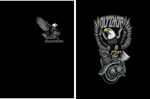 aguila motos pattern design