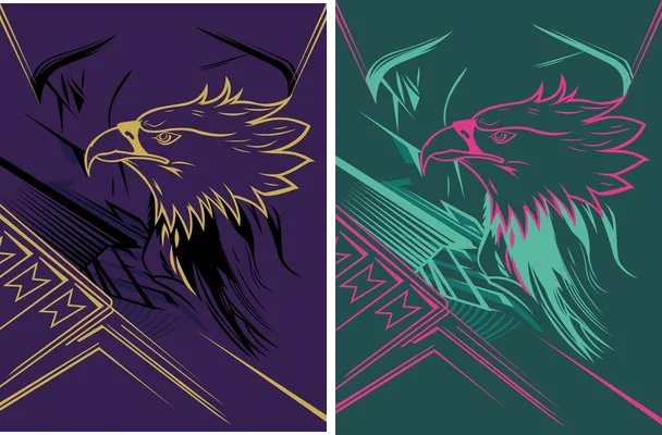 aguila pattern sports design