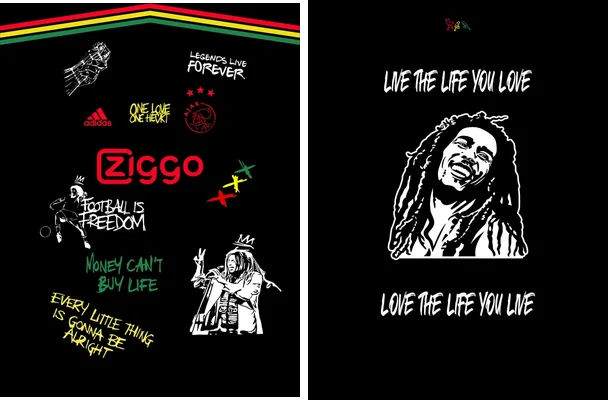 ajax bob marley concept 40 aniversary