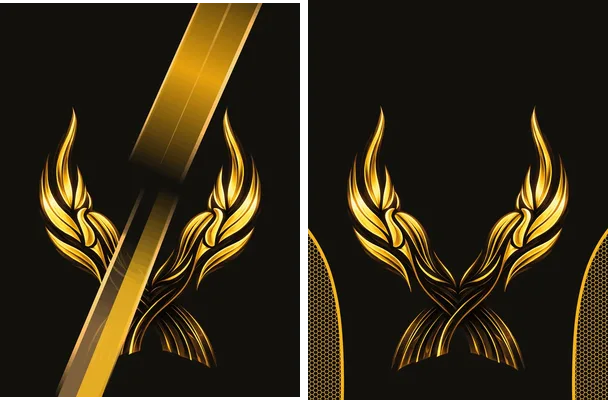 alas gold design