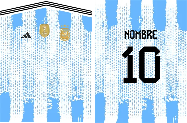 argentina concept halftone 25