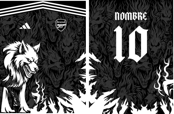arsenal black wolf concept