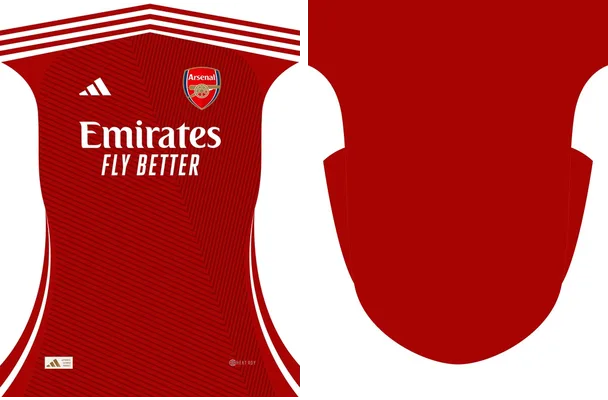 arsenal geo red concept