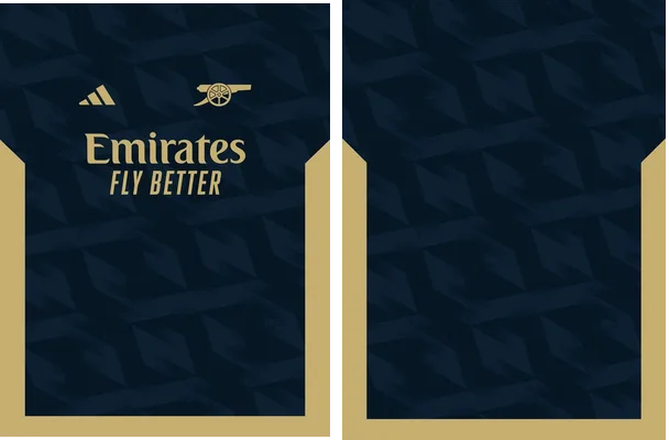 arsenal grunge blue concept