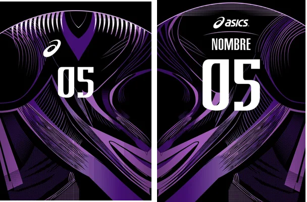 asics purpple brush concept