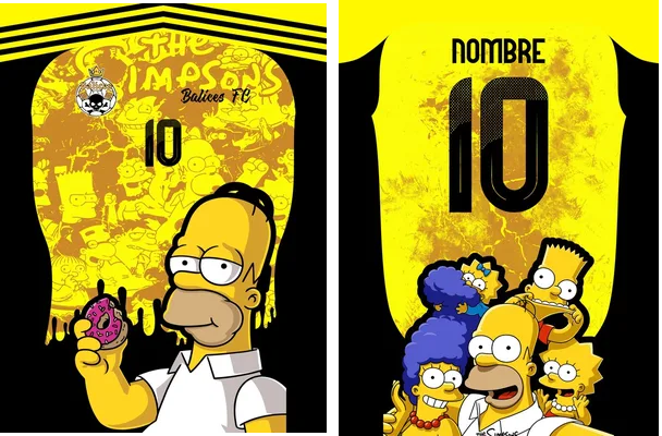 balices fc the simpsons concept
