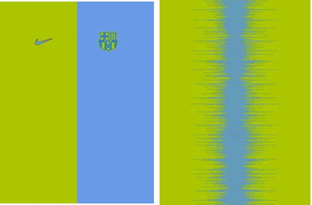 barcelona away kit concept