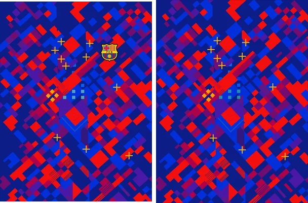 barcelona geometric concept