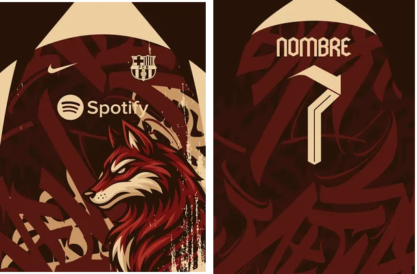 barcelona red fox concept
