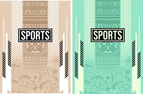 basketball azteca floral concept