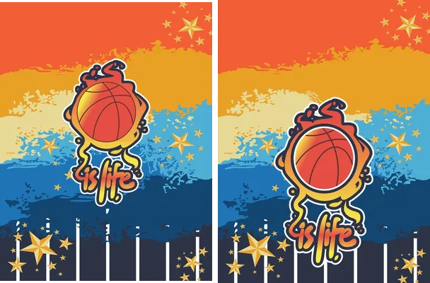 basquetball star concept