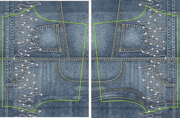 bermuda jeans
