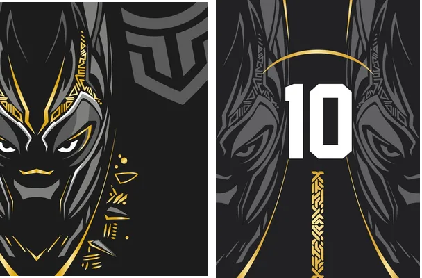 black panther design 2