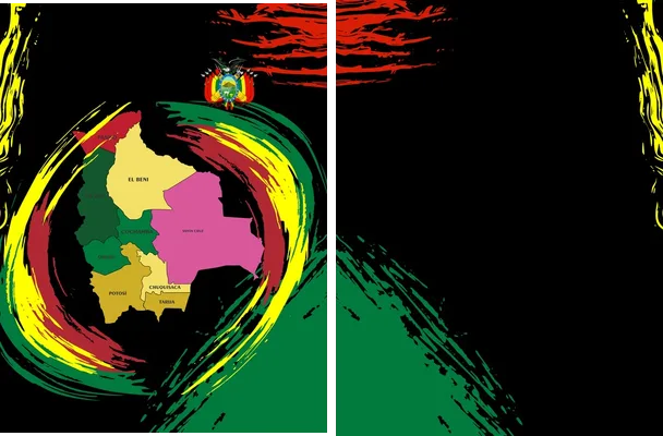 bolivia maps personalizado