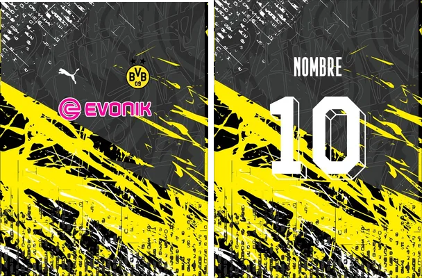 borussia dortmund fantasy grunge