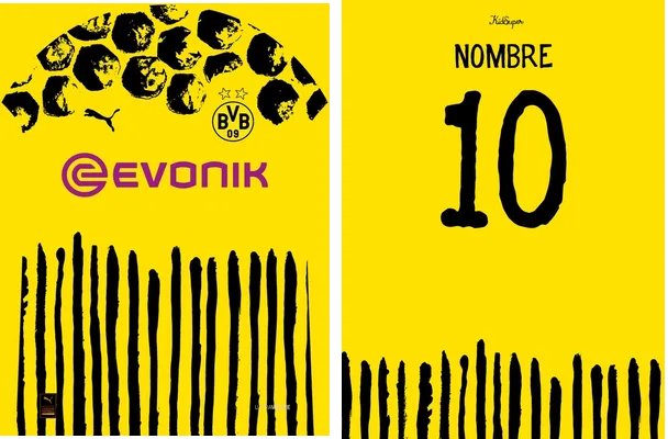 borussia dortmund home kit 25 26