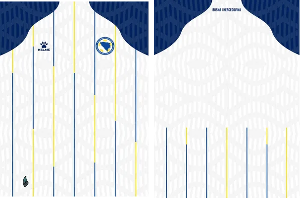 bosnia away kit wc 2026