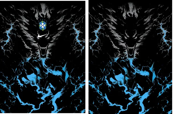 brasil black dragon blue