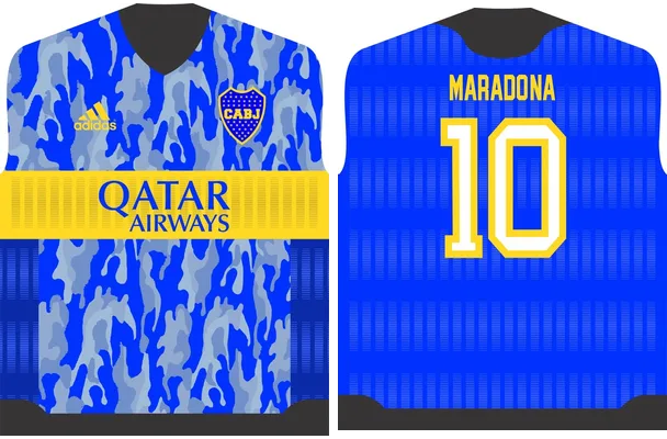 camiseta boca juniors fantasy 2020