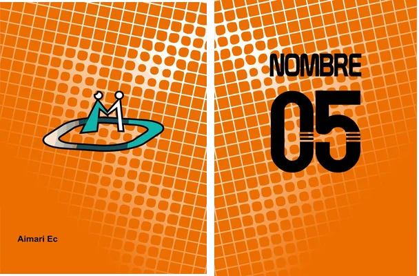 camiseta para sublimar diseno personalizado naranja