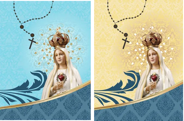 camiseta virgen de fatima