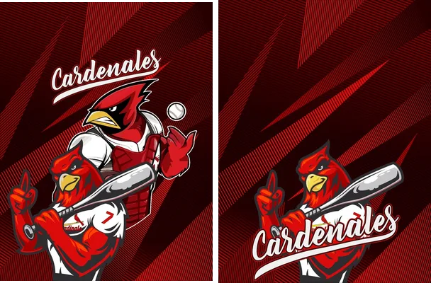 cardenales beisbol designs