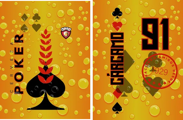 cerveza poker design