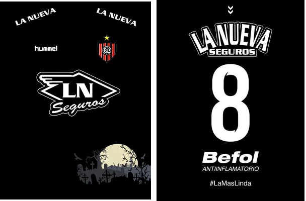 chacarita juniors third kit 2019 20 2
