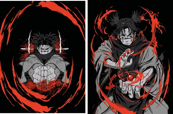 chooso anime design