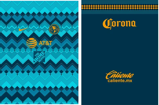 club america 2021 22 concepto vector