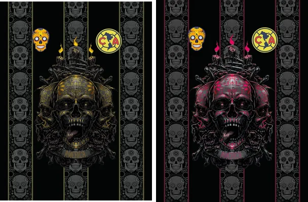 club america dia de muertos