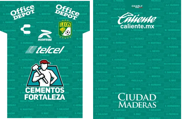club leon home kit 2022 23