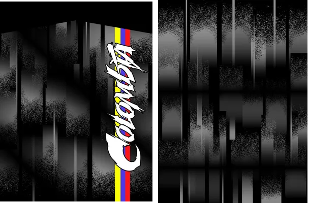 colombia black dark grunge