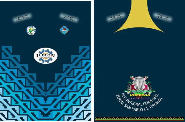 concept patter desings blues
