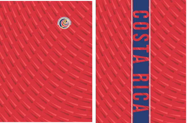 costa rica concept soccer