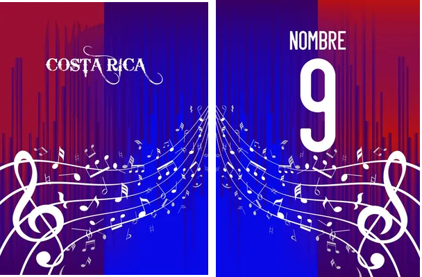 costa rica music concept