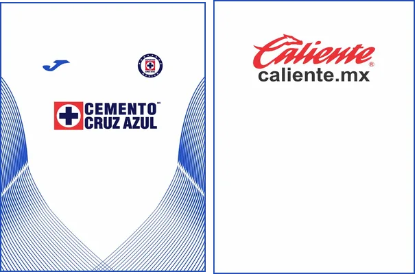 cruz azul away 2021 2022 vector free download
