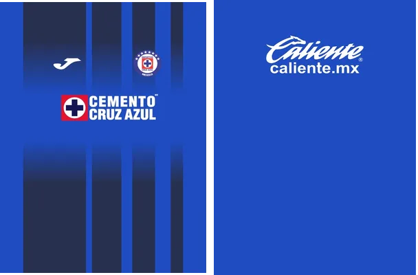cruz azul local 2021 22 vector download