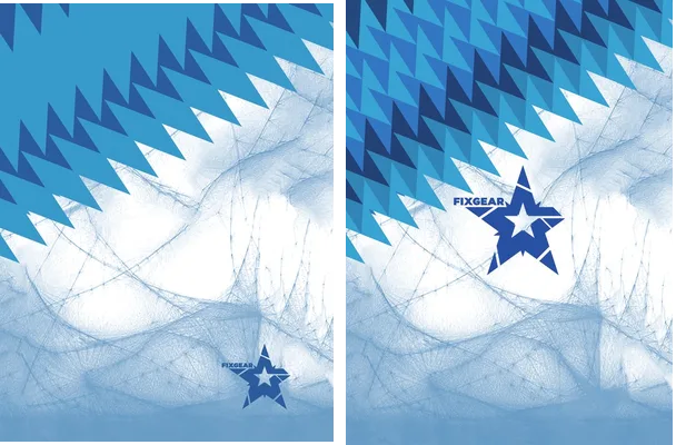 cuchillas de hielo desing concept