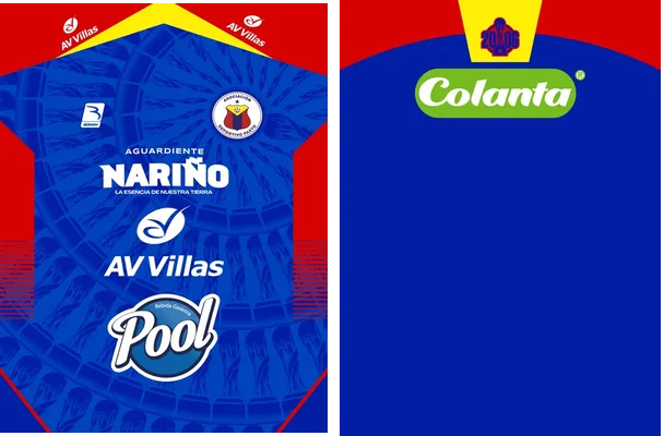 deportivo pasto away kit 2026