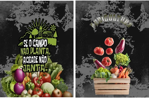 design agricultura verduras
