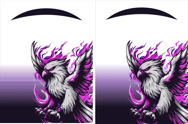 design aguila fogo interclasse