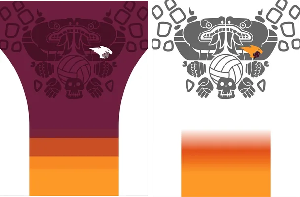 design arte azteca volleyball 2
