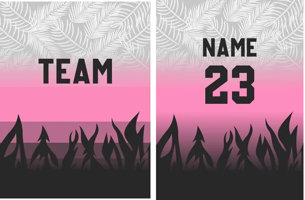 design basketball pink black