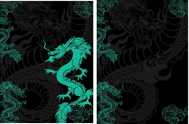 design jersey dragon green
