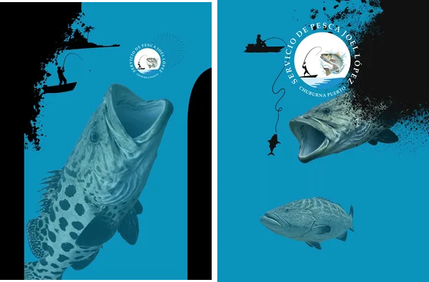 design jersey pesca blue