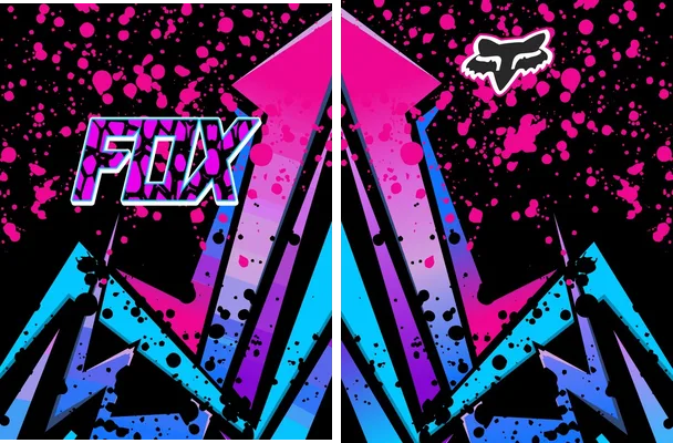 design motocross fox