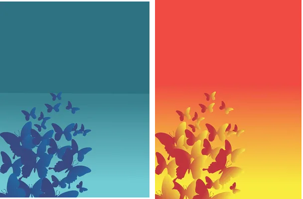 design mujer mariposas