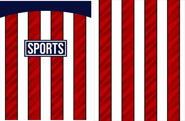 design pattern sports red
