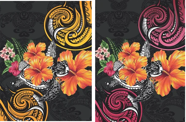 design tortuga tropical